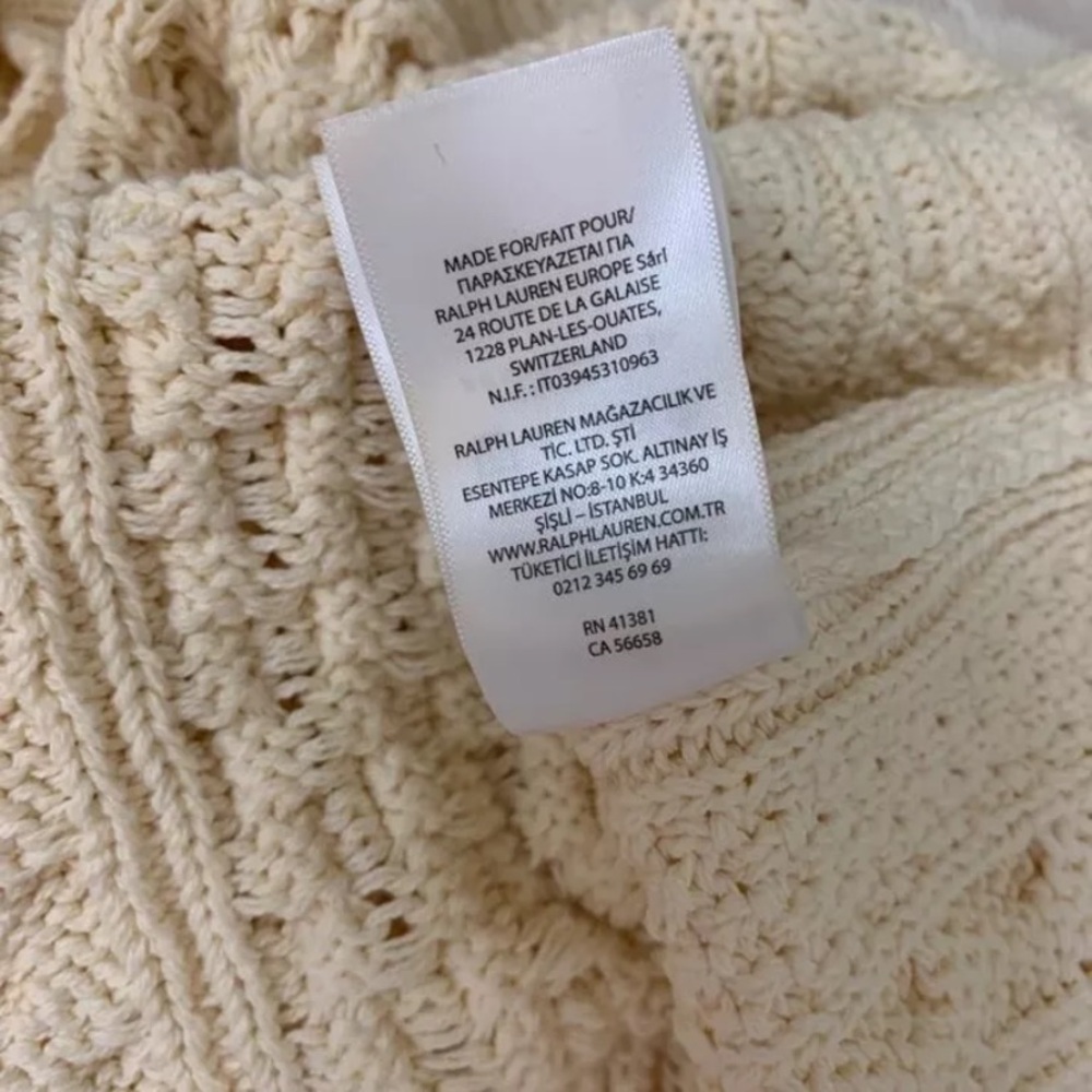 Polo Ralph Lauren Cable Knit Pullover Classic Sweater Size XS Round Neck
Ivory - Picture 8 of 15